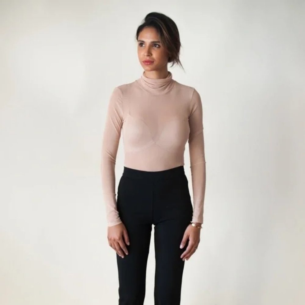 Butter Turtleneck Top